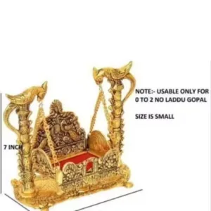 Metal Swing Laddu Gopal Jhula,Krishna Hindola Palana