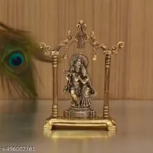 Radha Krishna Murti Temple home decoration